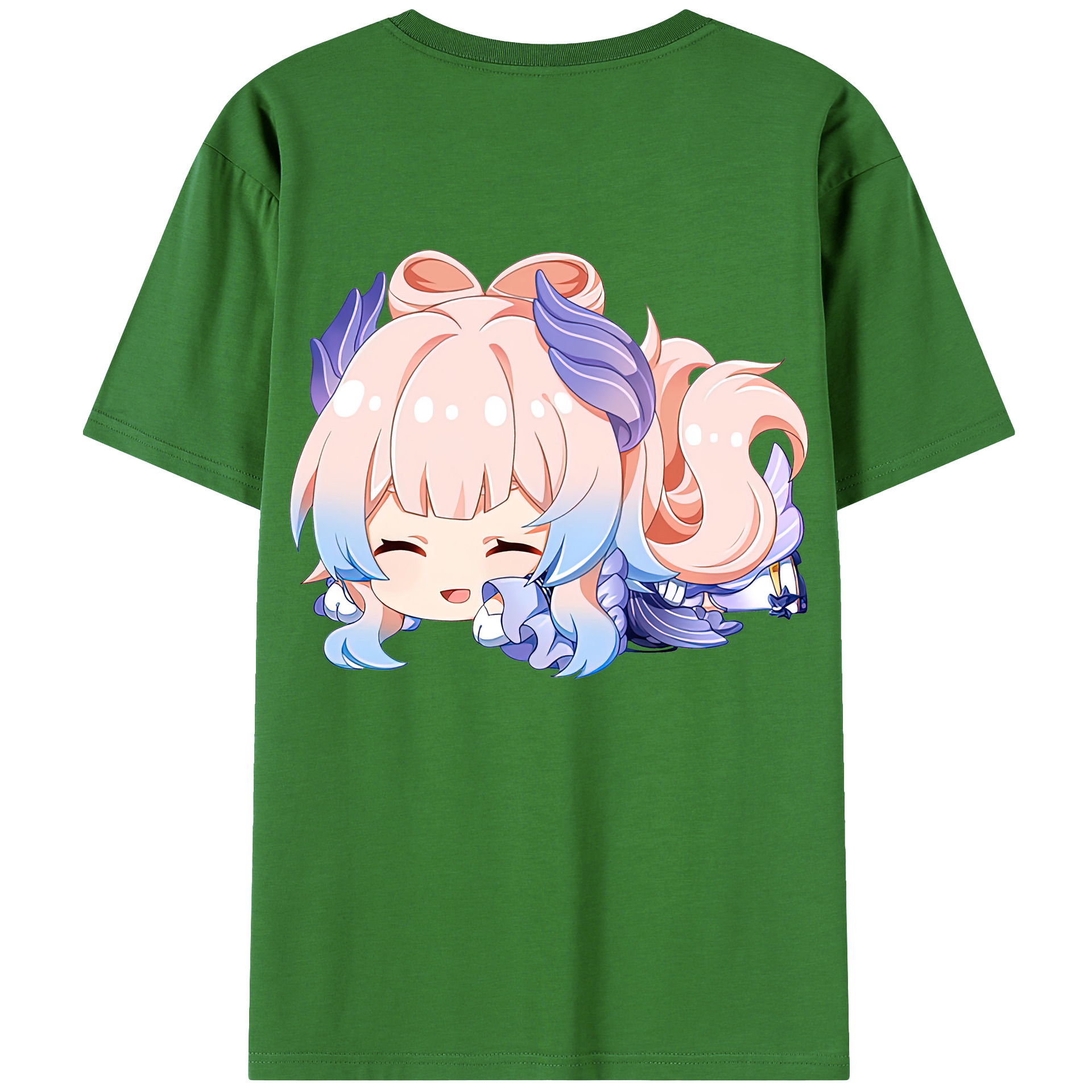 げんし神 珊瑚宮心海 サンゴノミヤ・ココミ genshin Sangonomiya Kokomi レディース半袖Tシャツ(バックプリント)